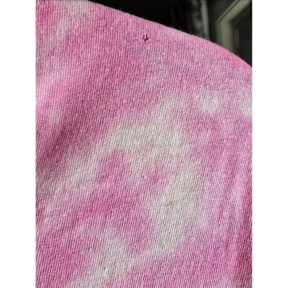 Strawberry Shortcake Tie Dye Graphic T-Shirt Cute Cartoon Tee M SMALL PINHOLE - Picture 4 of 5